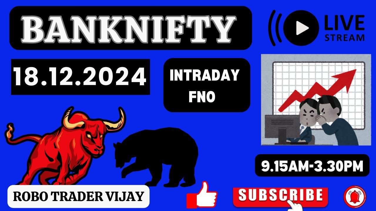 LIVE TRADING BANKNIFTY 18/12/2024 |stockmarketkannada|sharemarketkannada|optionstrading|