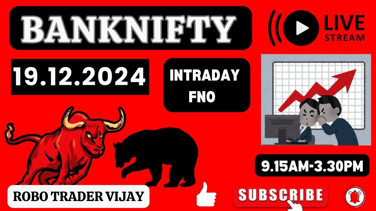 LIVE TRADING BANKNIFTY 19/12/2024 |stockmarketkannada|sharemarketkannada|optionstrading|