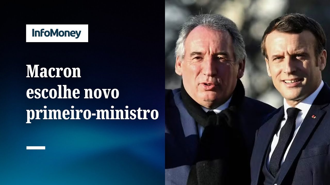 Macron escolhe veterano de centro Bayrou como novo primeiro-ministro da França