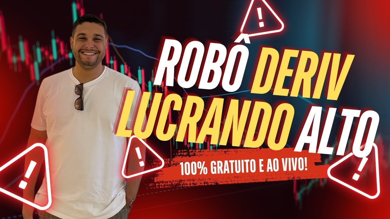 Robô Deriv: Como Lucrar R$587+ Ao Vivo e Fácil!