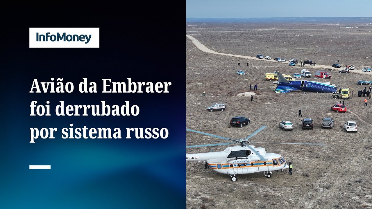 Sistema russo ataca avião da Embraer