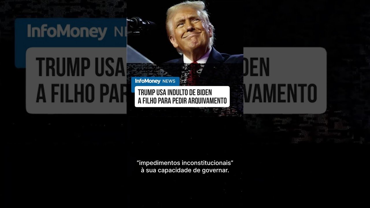 Trump usa indulto de Biden a filho para pedir arquivamento