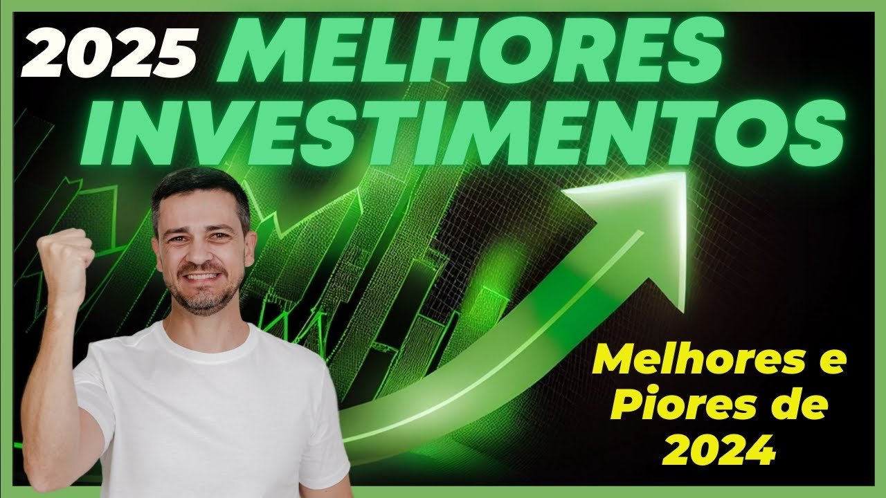 🎯 ONDE INVESTIR EM 2025? MELHORES E PIORES INVESTIMENTOS EM 2024? Dólar, Ouro, Bolsa, Tesouro Direto