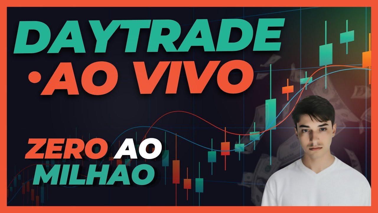 DAYTRADE AO VIVO! Do ZERO ao 1 MILHÃO – Mesa Proprietária [Nasdaq e Dow Jones]