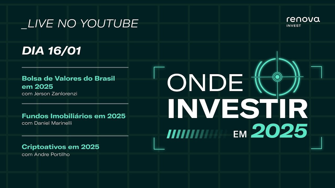 Live I Onde Investir em 2025 l Dia 16/01