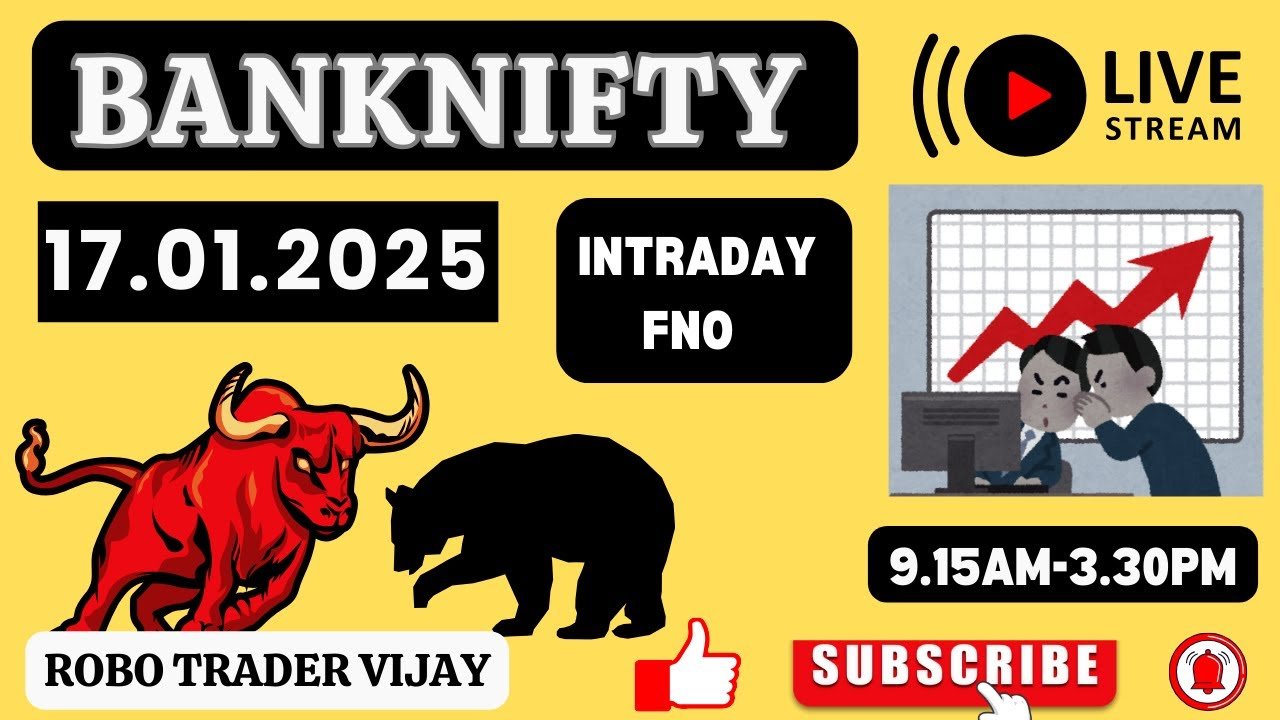 LIVE TRADING BANKNIFTY 17/01/2025 |stockmarketkannada|sharemarketkannada|optionstrading|