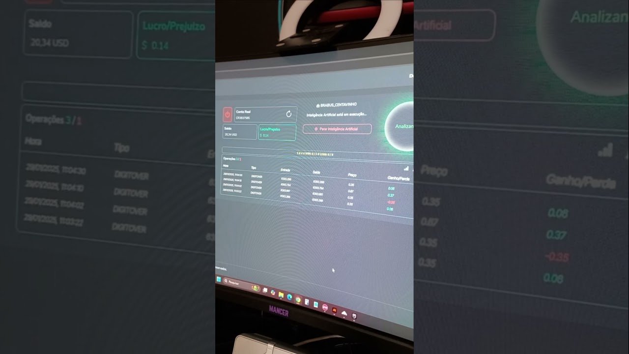 LUCRANDO com robô #deriv #trader grátis