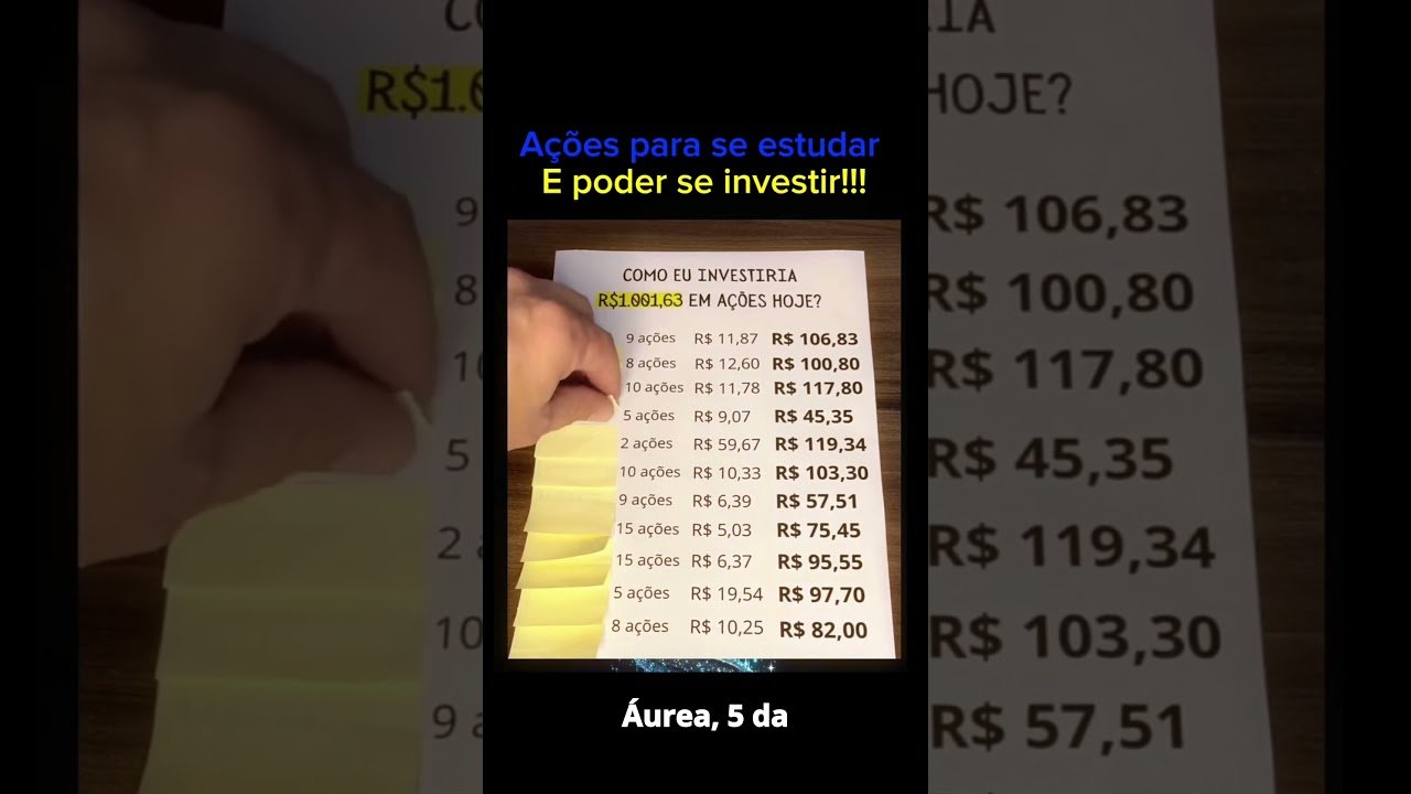 Onde investir 1000k #educaçãofinanceira #bolsadevalores