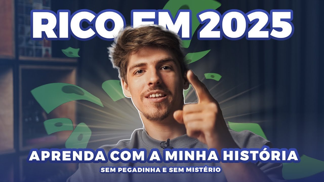 Onde investir para FICAR RICO EM 2025 🔥 – Entenda através da minha história!