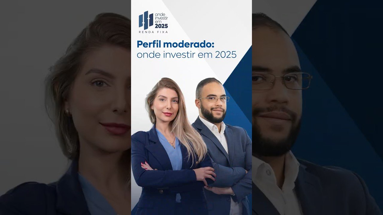 Perfil moderado: onde investir em 2025 #mastercorretora #shorts #investimentos #rendafixa