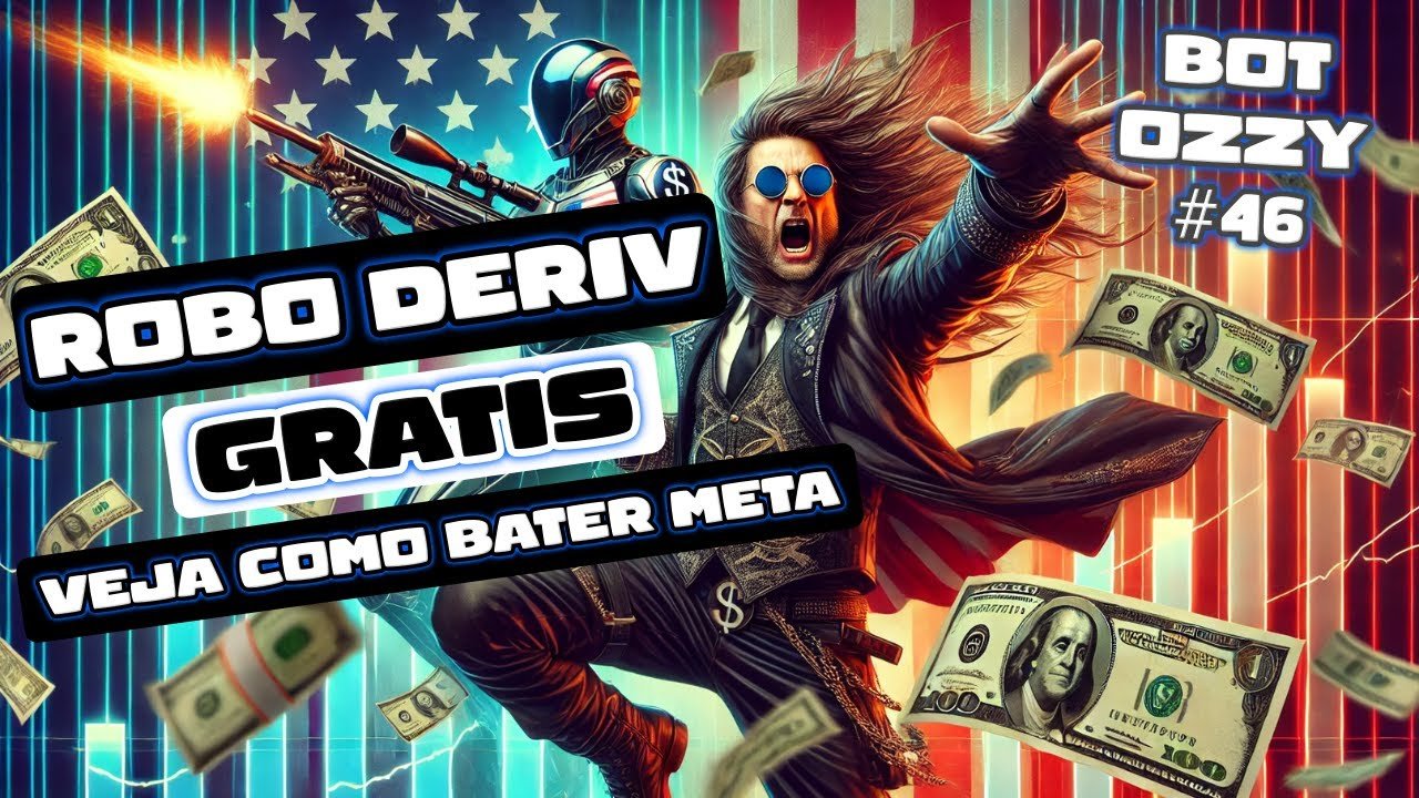 ROCK AND ROLL – GERENCIAMENTO DE BANCA PARA BATER META COM BOT DERIV GRÁTIS OZZY OSBOURNE!