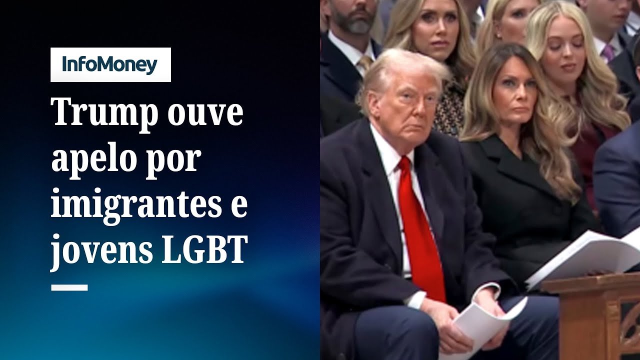 Trump ouve apelo por imigrantes e jovens LGBT durante cerimônia religiosa