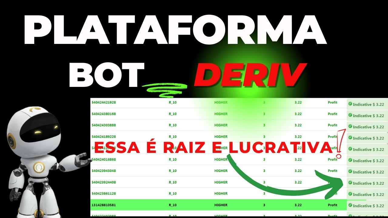 👉 ROBÔ DERIV 2025 PARA FATURAR DÓLAR NO AUTOMÁTICO SEMPRE