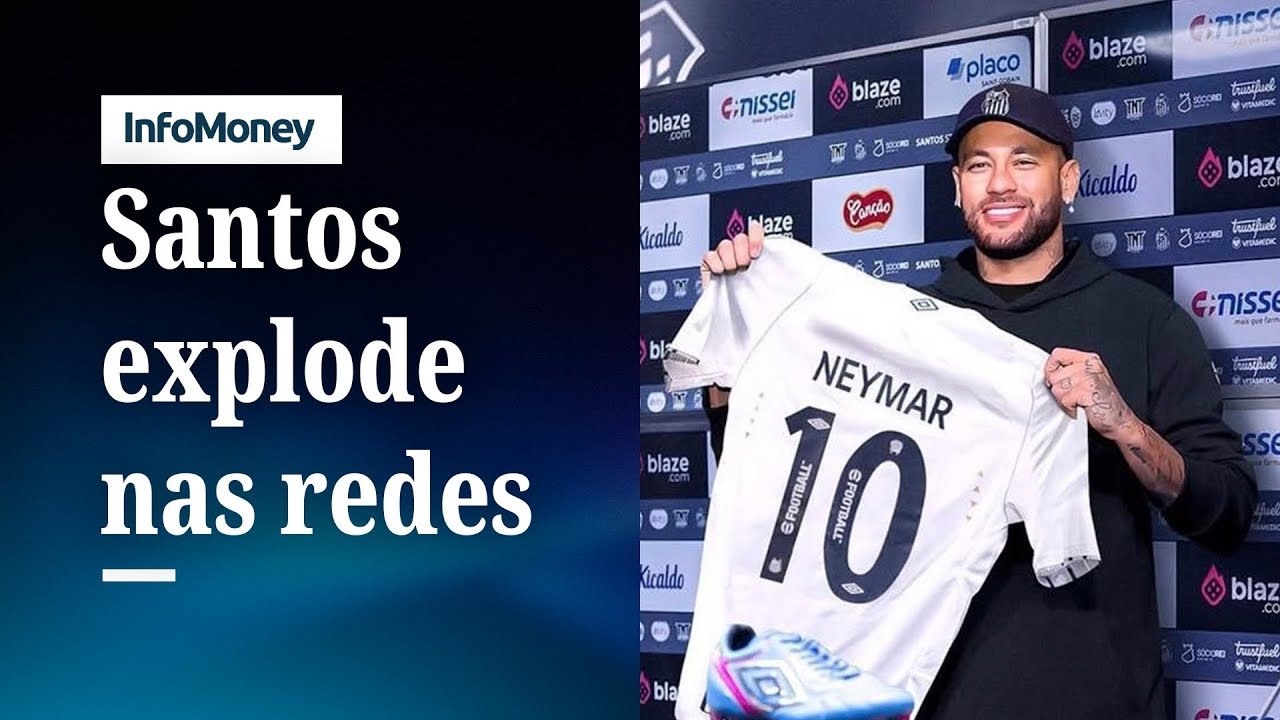 Com Neymar, cresce número de sócios e seguidores do Santos