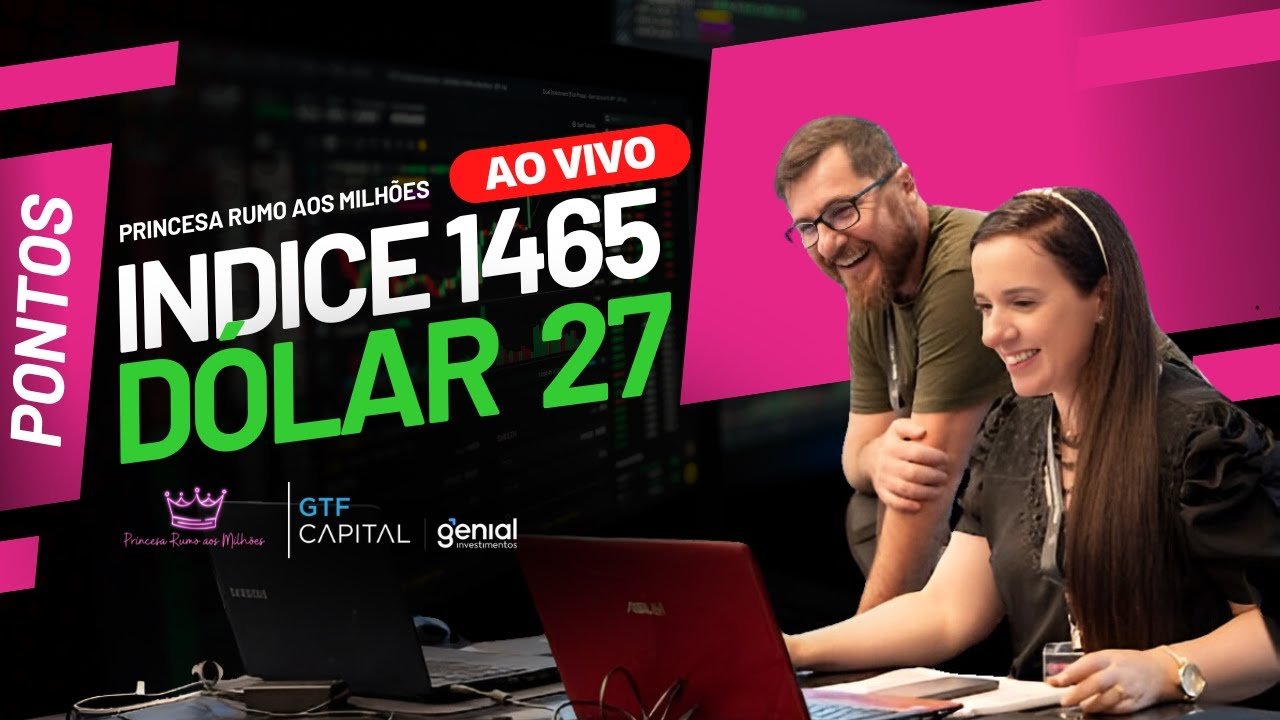 DAY TRADE AO VIVO PARA INICIANTE EM MINI ÍNDICE , MINI DÓLAR, PRINCESA RUMO AOS MILHÕES 10/02/2025