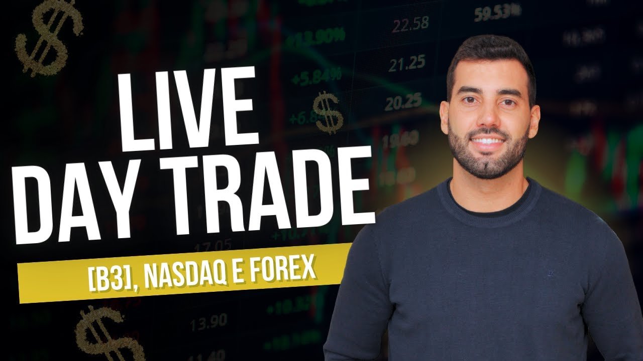 DAYTRADE AO VIVO COM SMC | Indice, Dólar, Nasdaq e Forex – 24/02/2025