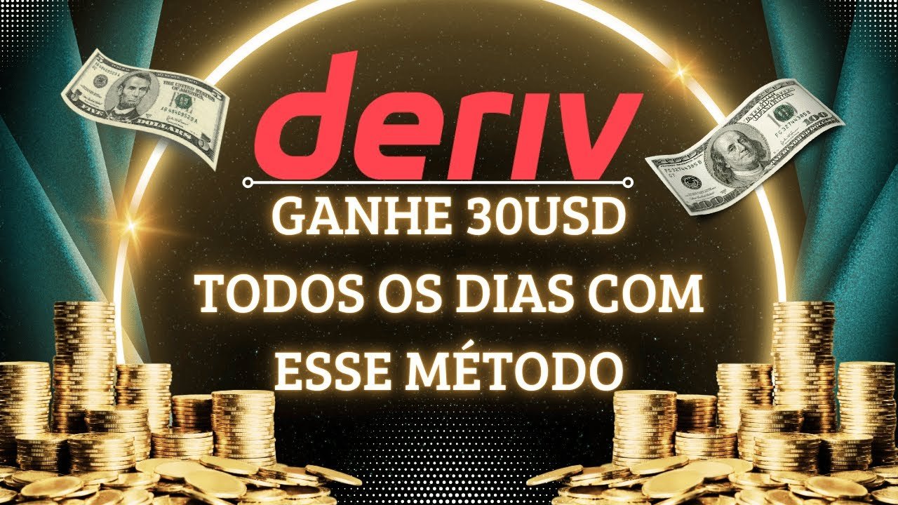 ROBO TRADER EM DOLAR: +30USD POR DIA DE LUCRO NA DERIV 🤯