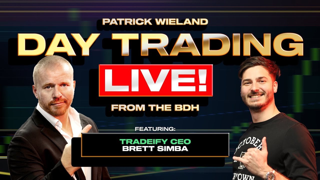 #1 LIVE Day Trading Nasdaq Futures! BRETT SIMBA TRADEIFY CEO!!!