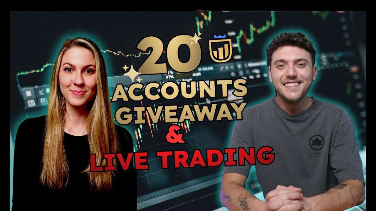 20 ACCOUNT GIVEAWAYS! DAY TRADING LIVE WITH RAKETRADES!!!