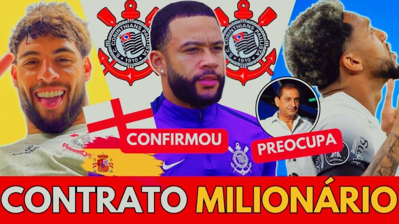 🚨CONTRATO MILIONÁRIO! DESTINO PODE SER ESPANHA OU INGLATERRA E+| AS ÚLTIMAS NOTÍCIAS DO CORINTHIANS