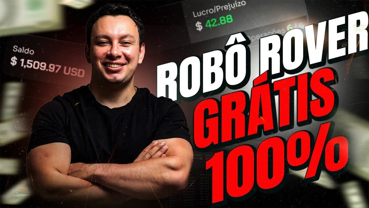 DERIV BOT ROVER HUMILHA CORRETORA AO VIVO! GRÁTIS EM 2025!