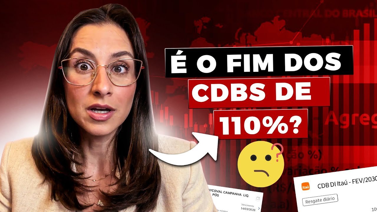 FIM do CDB de 110% do cdi com liquidez diária! Onde investir a sua reserva de emergência agora?