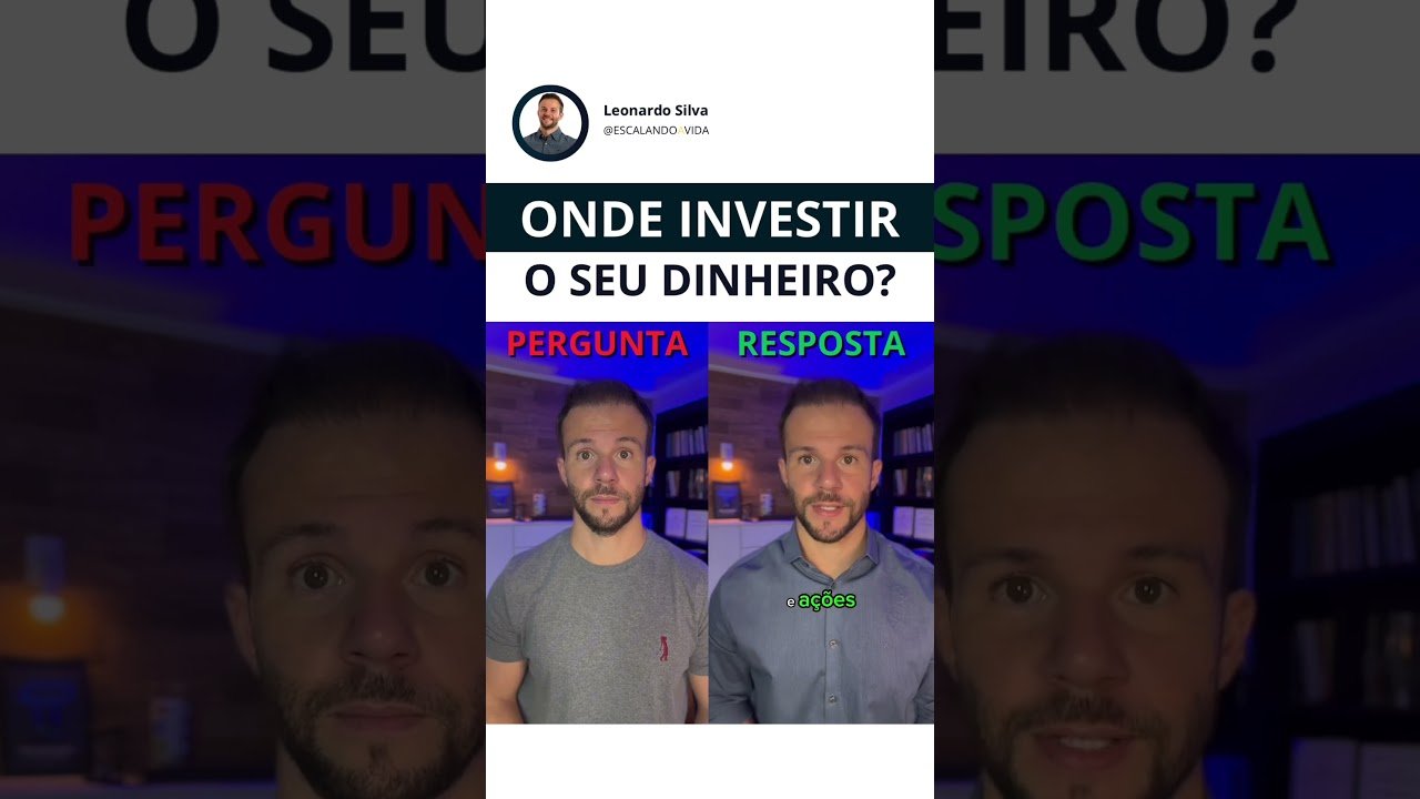 Onde investir o seu dinheiro? 💰 #investimentos #comoinvestir #ondeinvestir #bolsadevalores #renda