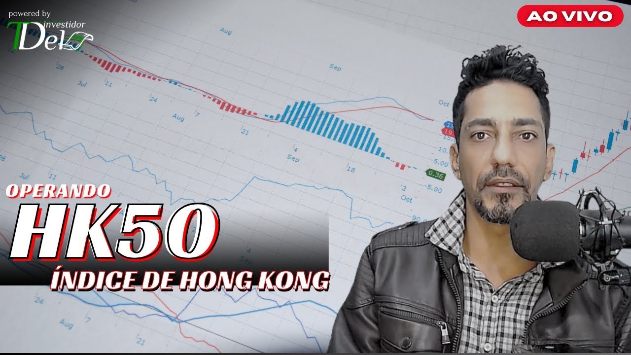 OPERANDO HK50 AO VIVO DAY TRADE day trade a noite mercado Asiático