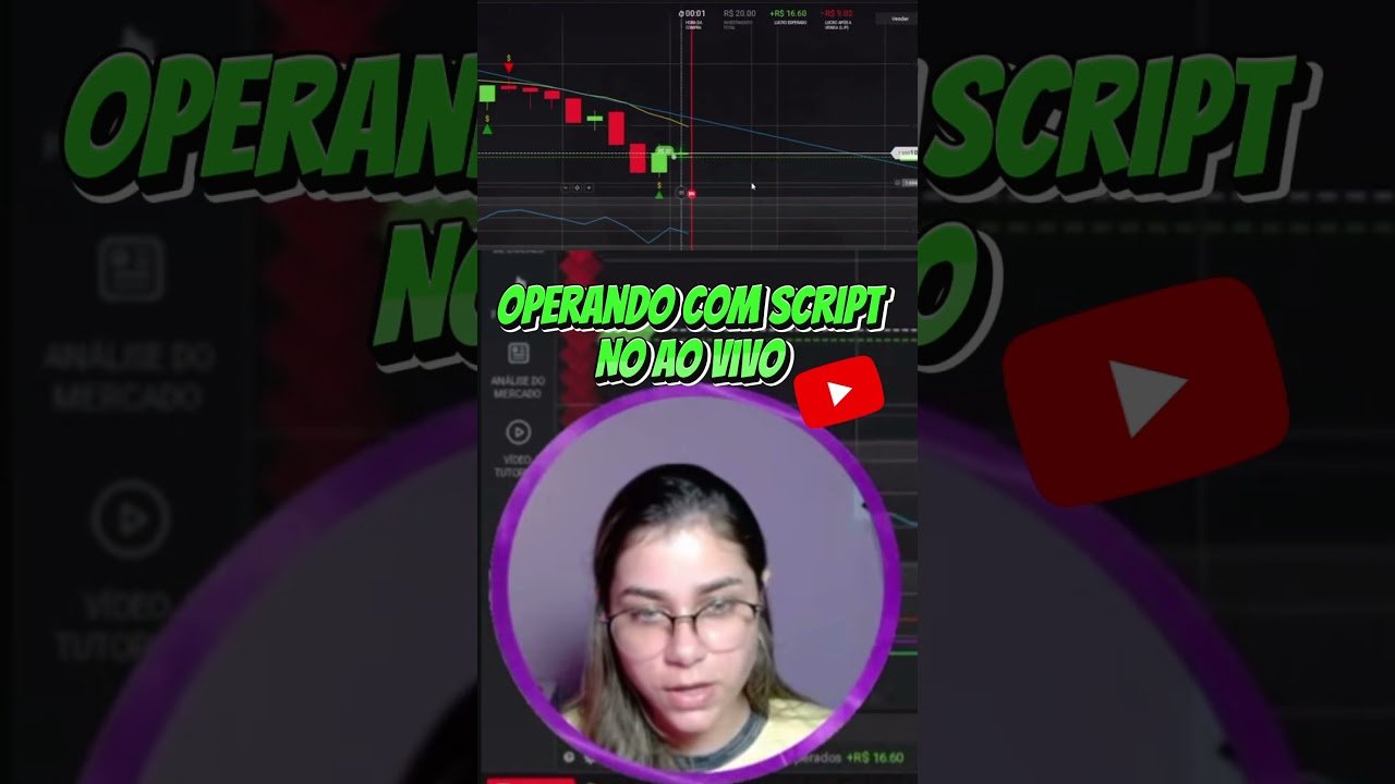 Script funcionando ✅🚀🫶🏼 #trader #opçõesbinárias #tradeiniciante #daytrade #daytrader