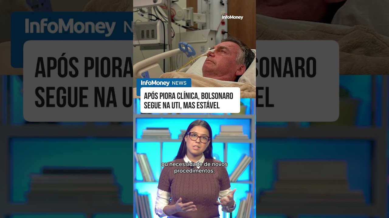 Após piora clínica, Bolsonaro segue na UTI, mas estável