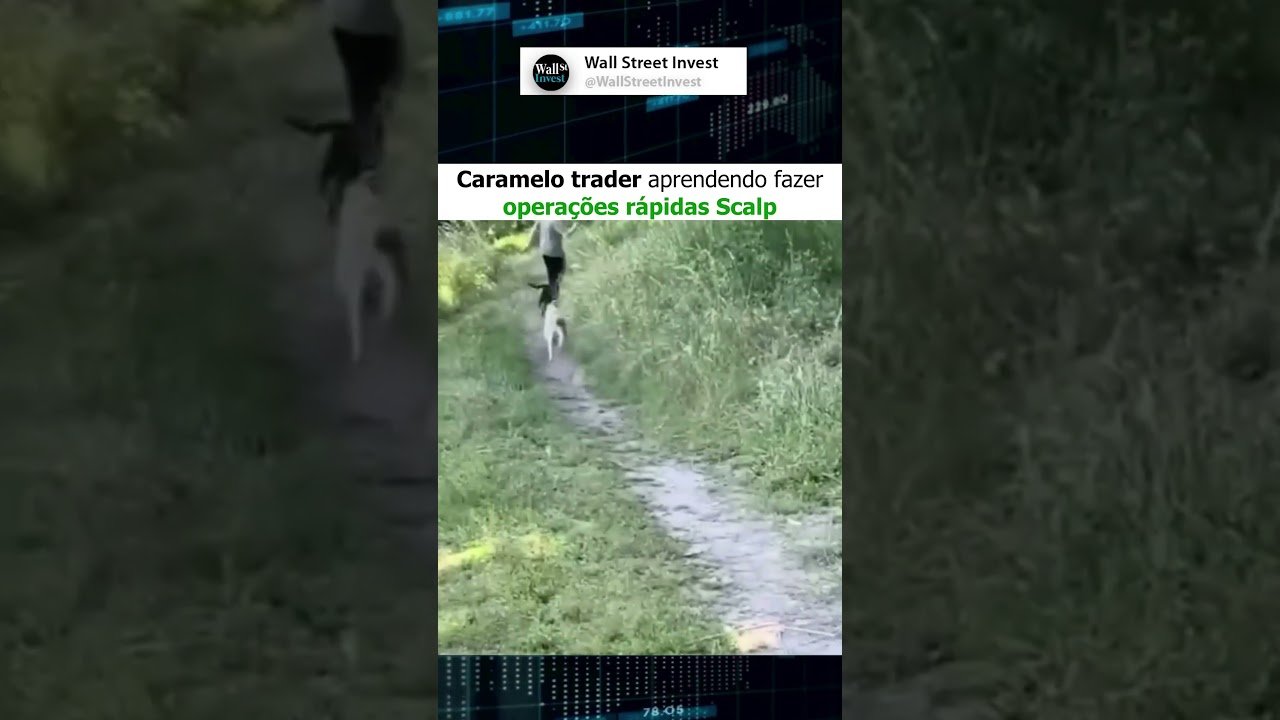 Caramelo Trader aprendendo fazer operações rápidas Scalp