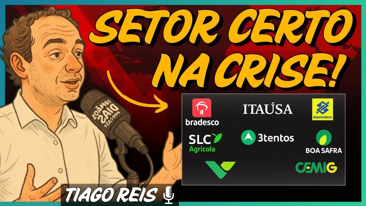 CRISE GLOBAL: Onde Investir AGORA? Ações e Setores que PODEM DISPARAR