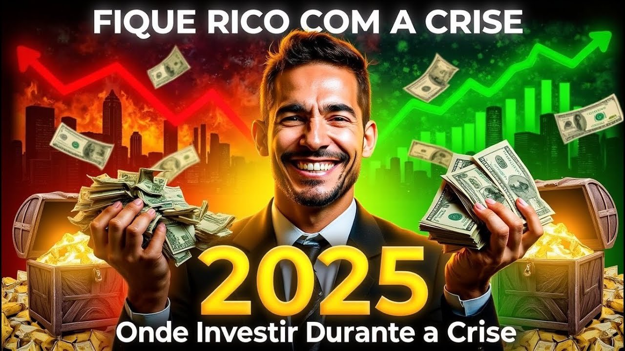 FIQUE RICO COM A CRISE EM 2025 – Onde Investir Durante a Crise