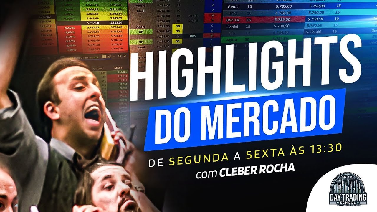 🔵🟠HIGHLIGHTS DAY TRADE 02 ABR C/ CLEBER ROCHA🟠🔵│🟡 ÍNDICE & DÓLAR FUTURO🟡