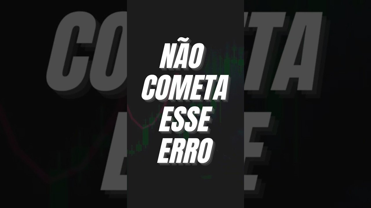 NÃO COMETA ESSE ERRO AO OPERAR FAIR VALUE GAPS