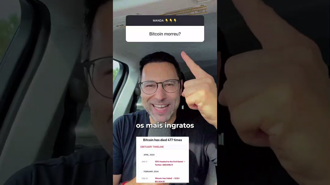 O BITCOIN ESTÁ COM OS DIAS CONTADOS? | AINDA VALE A PENA INVESTIR EM CRIPTO OU É HORA DE CAIR FORA?