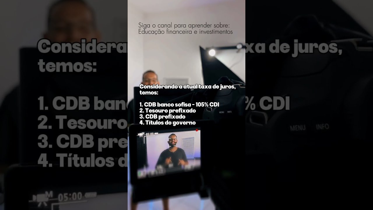 Onde investir com a taxa a 14,25% ao ano? #shorts
