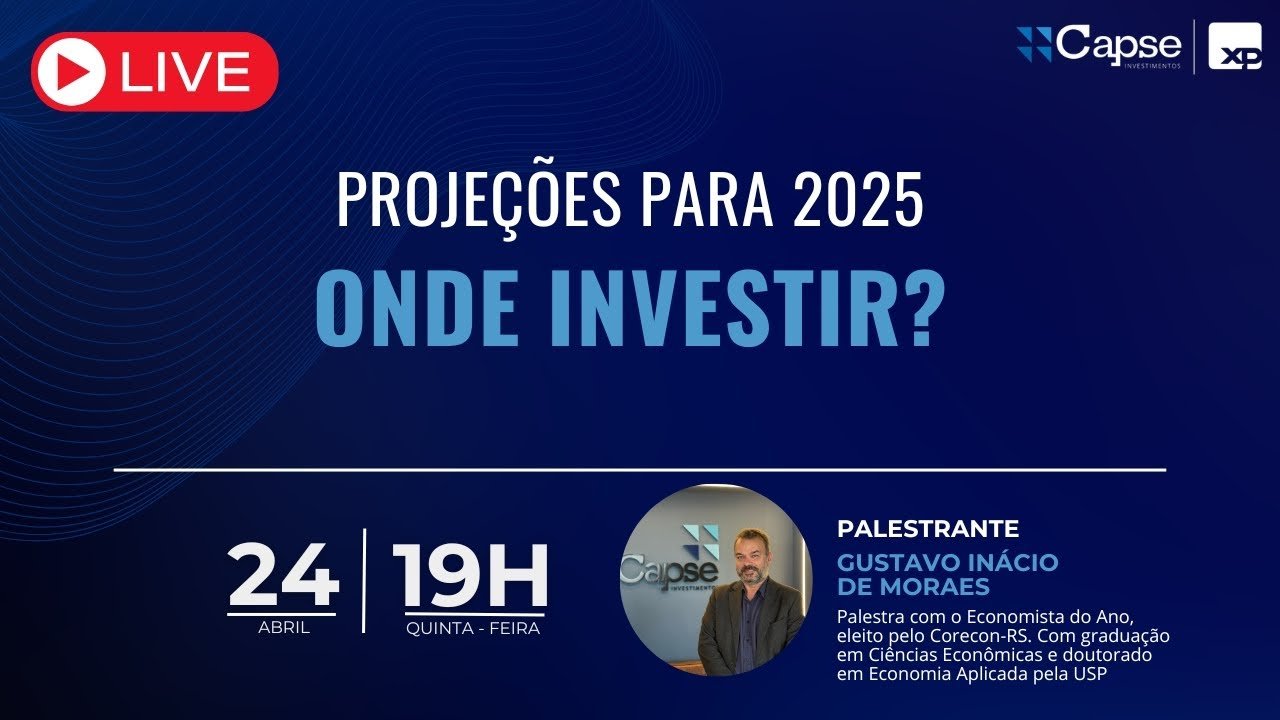 Projeções para 2025 – Onde investir?