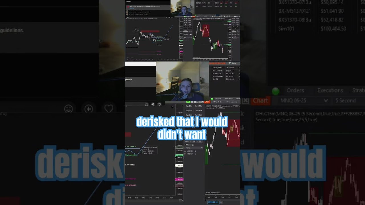 Who else is trading this transparently during livestream? #daytrader #nq #bulenox #ninjatrader