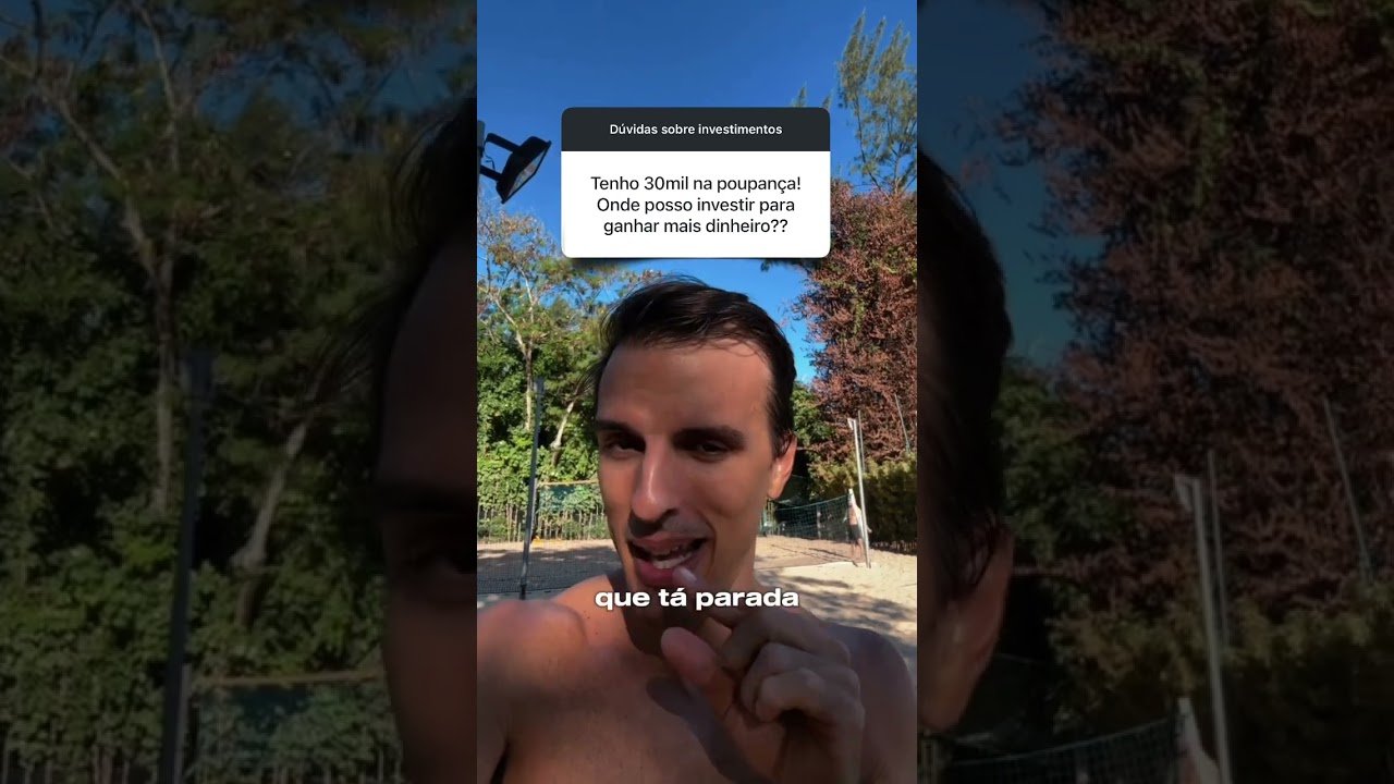 30 mil na poupança onde investir pra ganhar mais?
