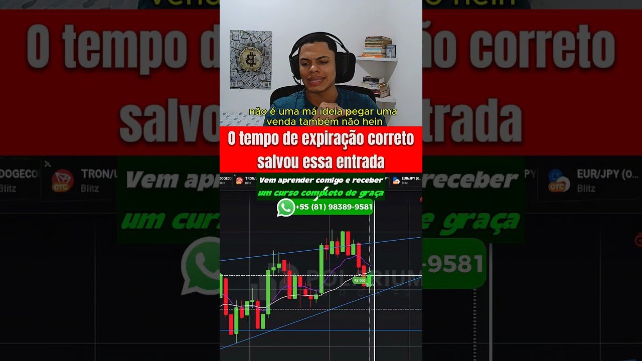 Adquira seu curso gratuito no link da descrição.#opçõesbinárias #trader #daytrader #ob