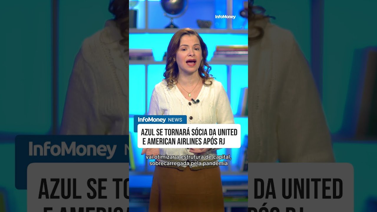 Azul se tornará sócia da United e American Airlines após RJ | InfoMoney News