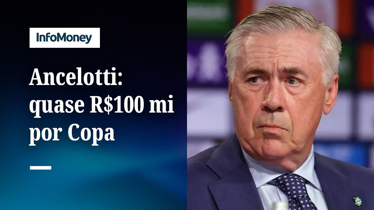 CBF: De onde vem o dinheiro para pagar R$ 97 mi a Ancelotti | InfoMoney News