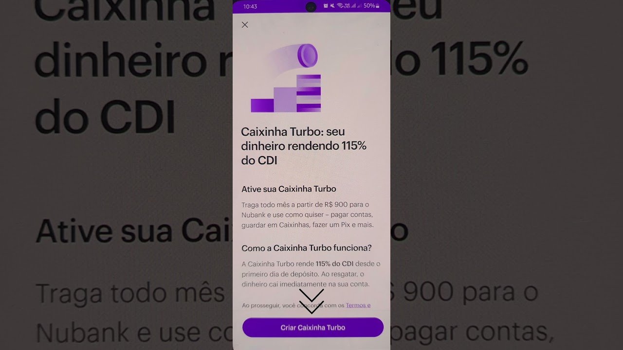 COMO INVESTIR NA CAIXINHA TURBO NUBANK 115% DO CDI