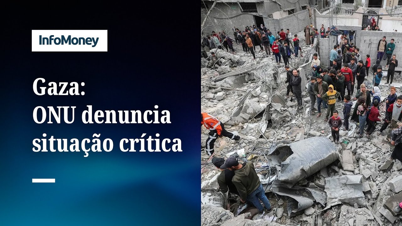 Gaza: milhares de bebês podem morrer de fome, diz ONU | InfoMoney News