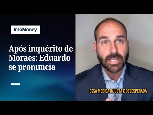 “Há um Estado de exceção no Brasil”, diz Eduardo Bolsonaro após inquérito do STF | InfoMoney News