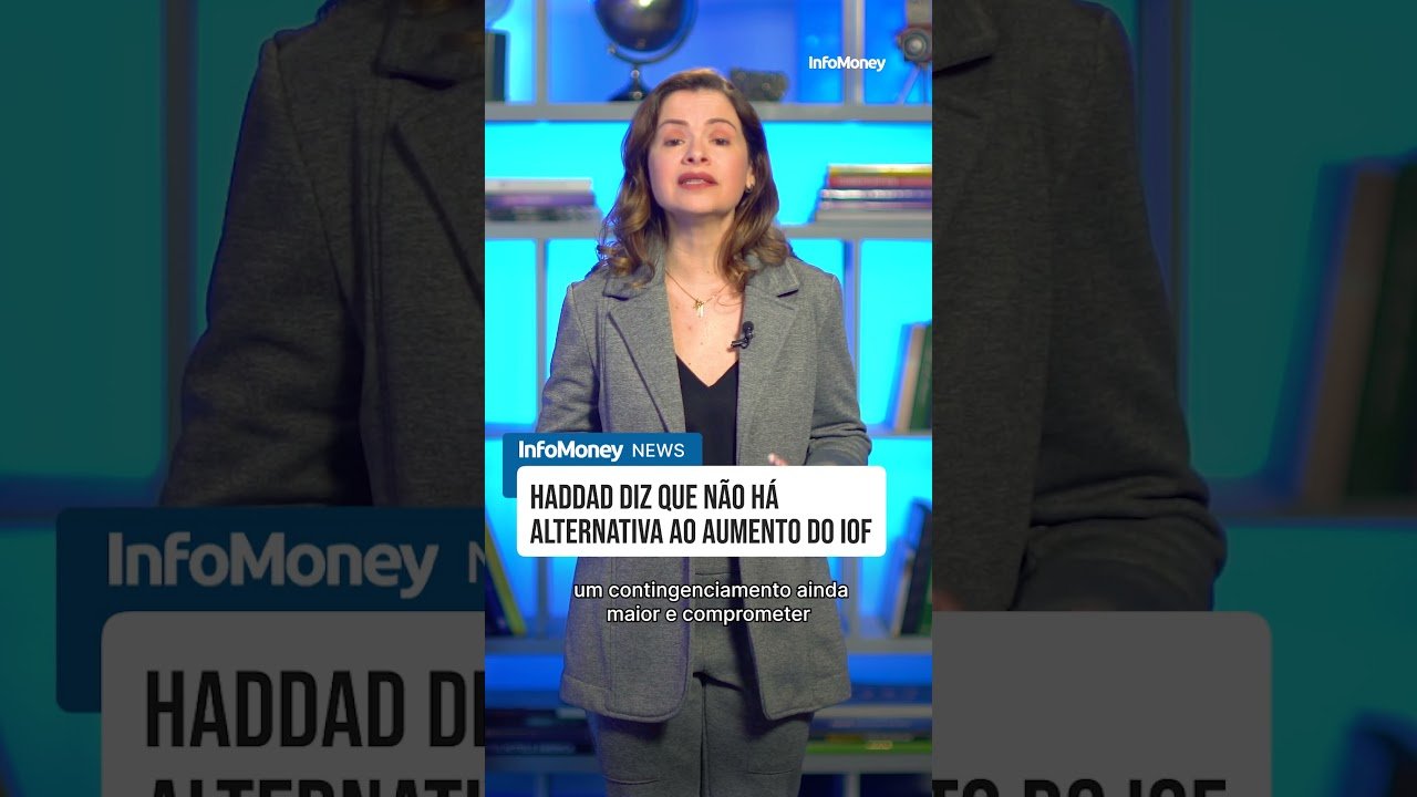 Haddad diz que não há alternativa ao aumento do IOF | InfoMoney News