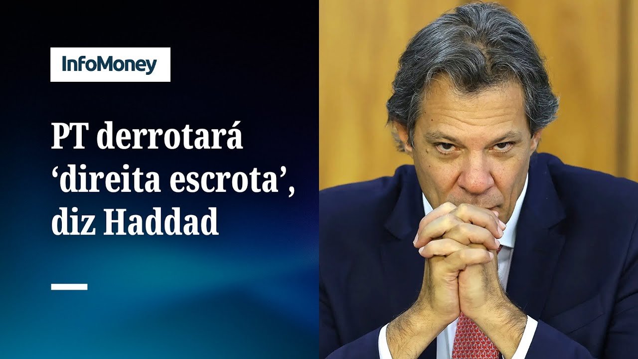 Haddad diz que PT derrotará ‘direita escrota’ em 2026 | InfoMoney News