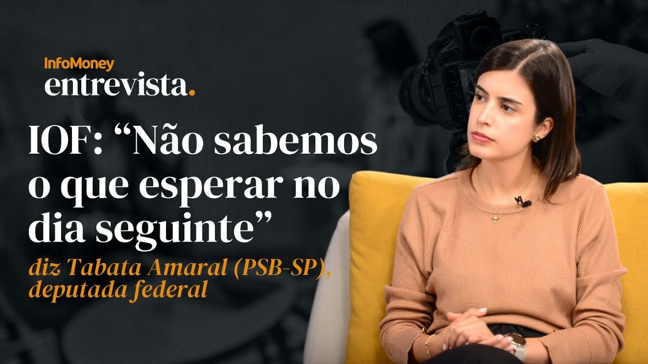 IOF: Governo “passa a impressão de que estamos sem direção”, diz Tabata Amaral |InfoMoney Entrevista