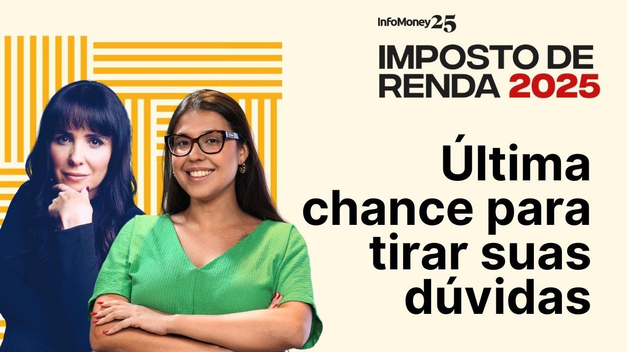 IR 2025: O prazo para declaração está chegando ao fim, tire suas dúvidas ao vivo